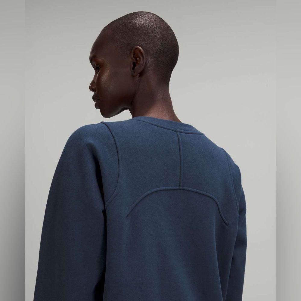 Lululemon Loungeful Crewneck Pullover in Mineral Blue - Picture 7 of 7